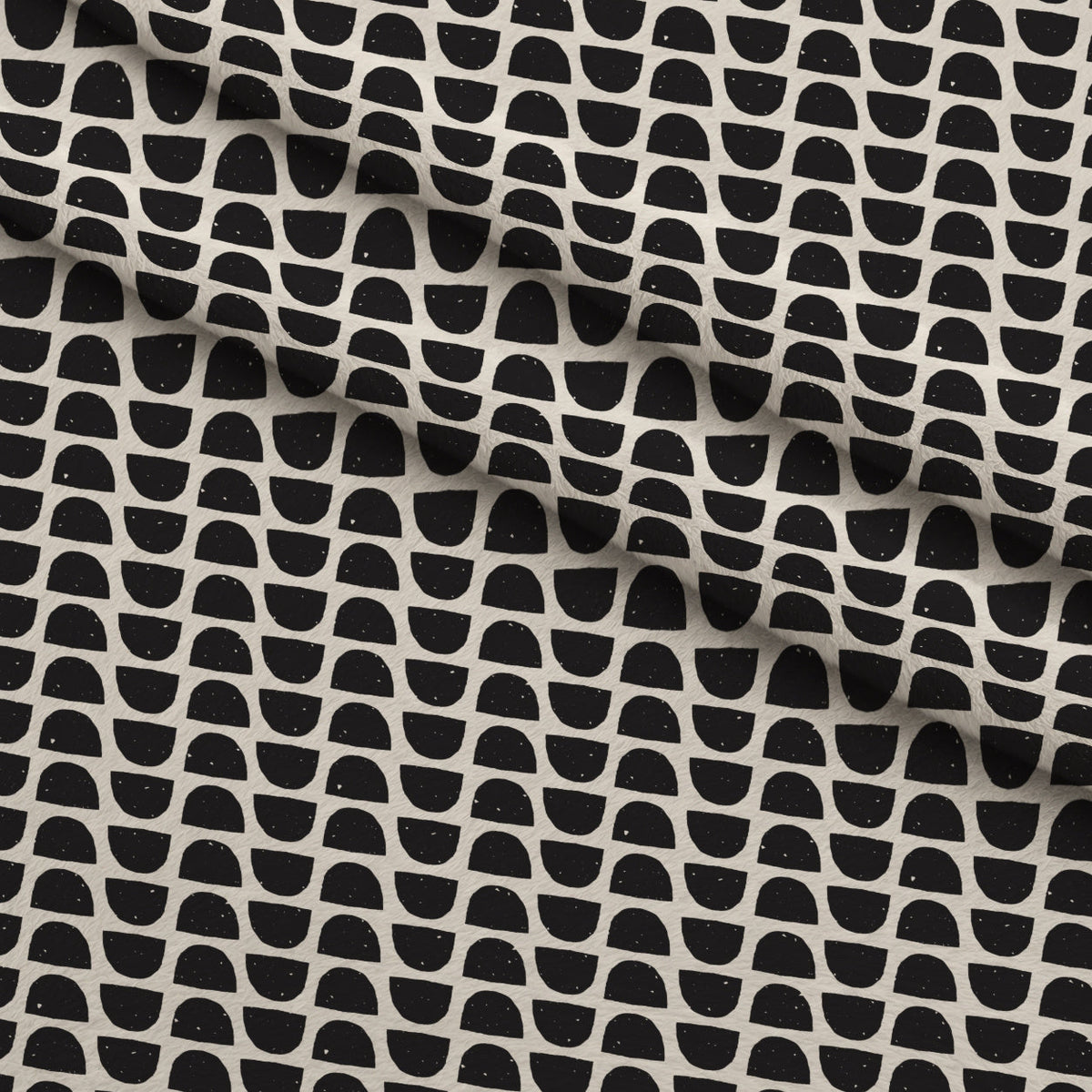 Ink Block Print Pattern 15 Minky Fabric
