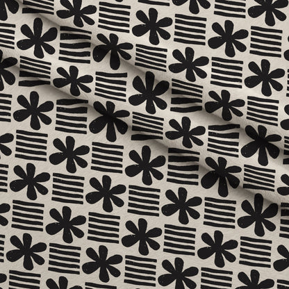Ink Block Print Pattern 16 Minky Fabric