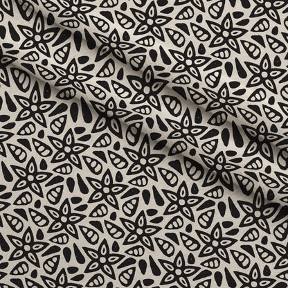 Ink Block Print Pattern 17 Minky Fabric