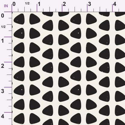 Ink Block Print Pattern 18 Minky Fabric
