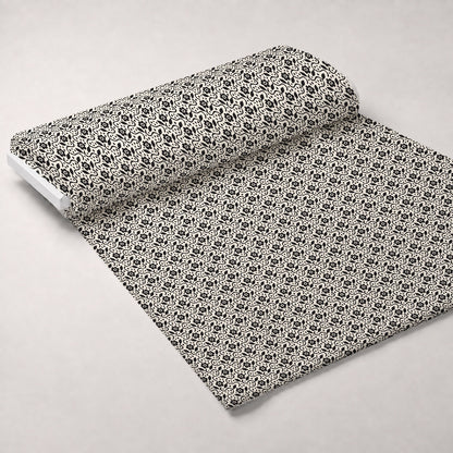 Ink Block Print Pattern 19 Minky Fabric