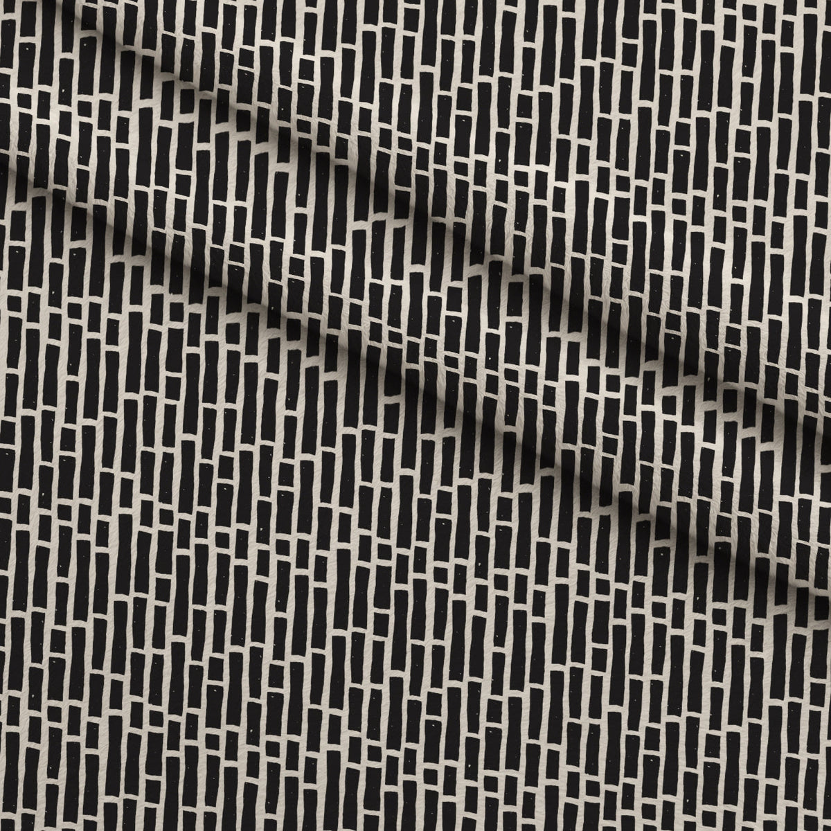 Ink Block Print Pattern 6 Minky Fabric