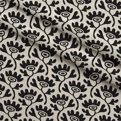 Ink Block Print Pattern 7 Minky Fabric