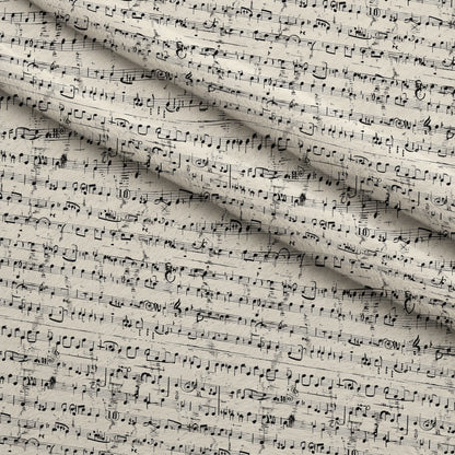 Inked Melodies Pattern 11 Minky Fabric
