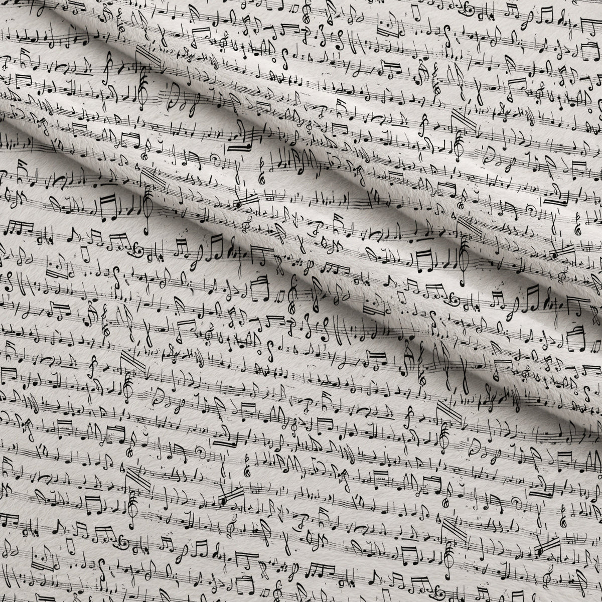 Inked Melodies Pattern 2 Minky Fabric