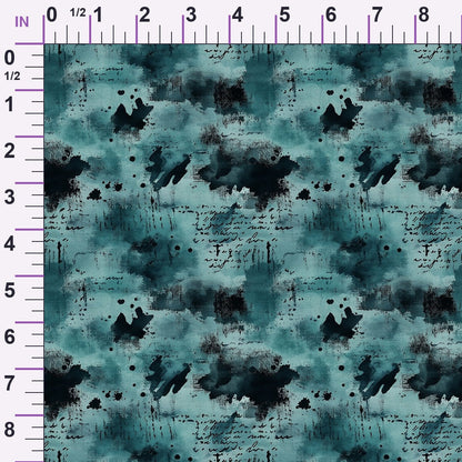 Inkwash Manuscript Pattern 11 Minky Fabric