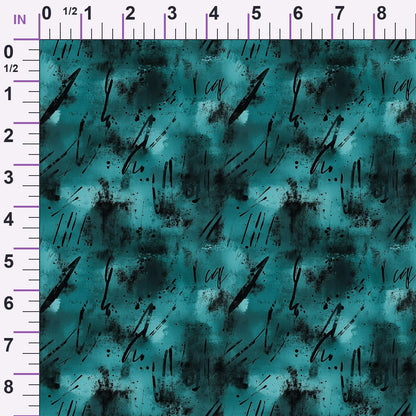 Inkwash Manuscript Pattern 3 Minky Fabric