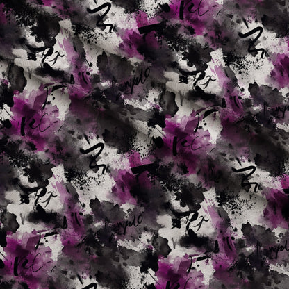 Inkwash Manuscript Pattern 4 Minky Fabric