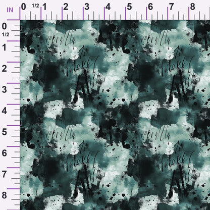 Inkwash Manuscript Pattern 5 Minky Fabric