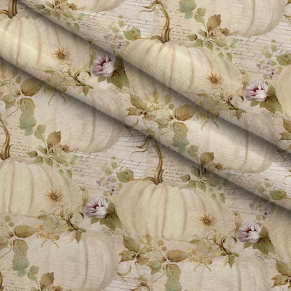 Ivory Harvest Pattern 10 Minky Fabric