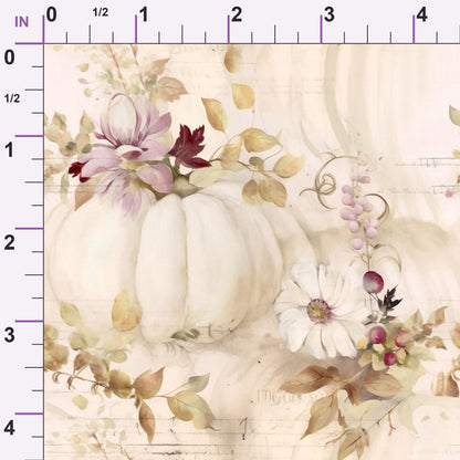 Ivory Harvest Pattern 13 Minky Fabric