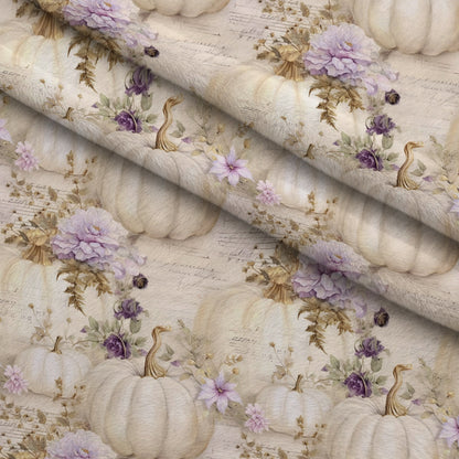 Ivory Harvest Pattern 15 Minky Fabric