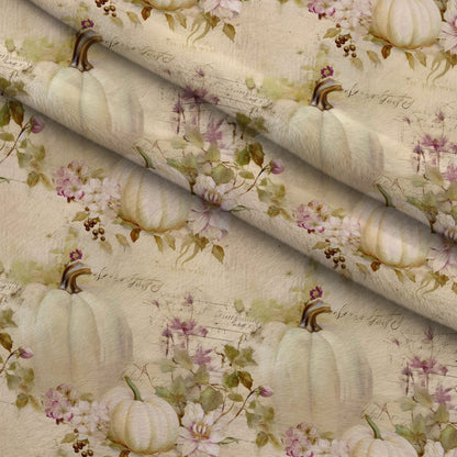 Ivory Harvest Pattern 16 Minky Fabric