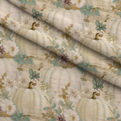 Ivory Harvest Pattern 19 Minky Fabric