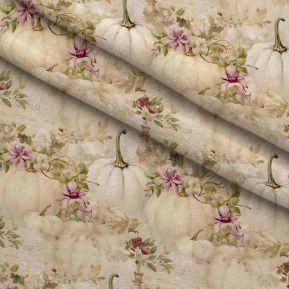 Ivory Harvest Pattern 7 Minky Fabric
