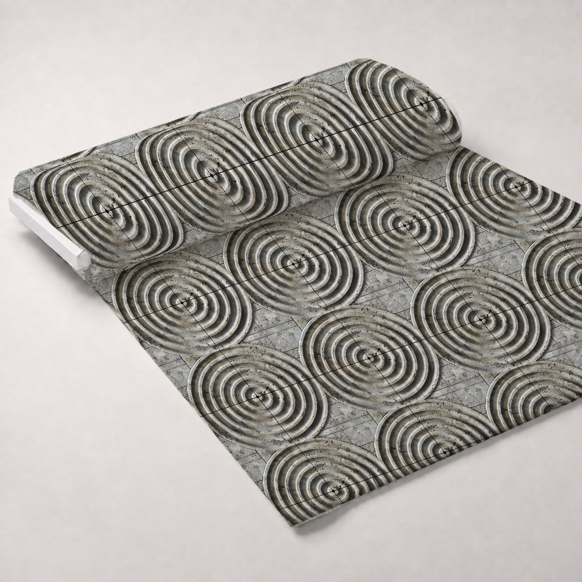 Japanese Zen Garden Pattern 8 Minky Fabric