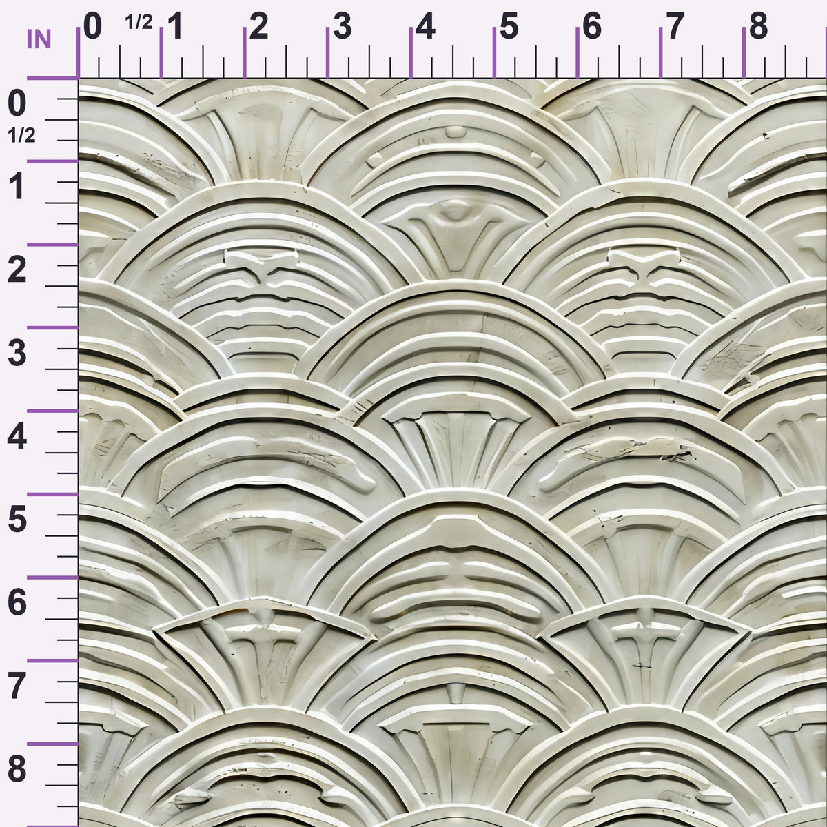 Japanese Zen Garden Pattern 9 Minky Fabric