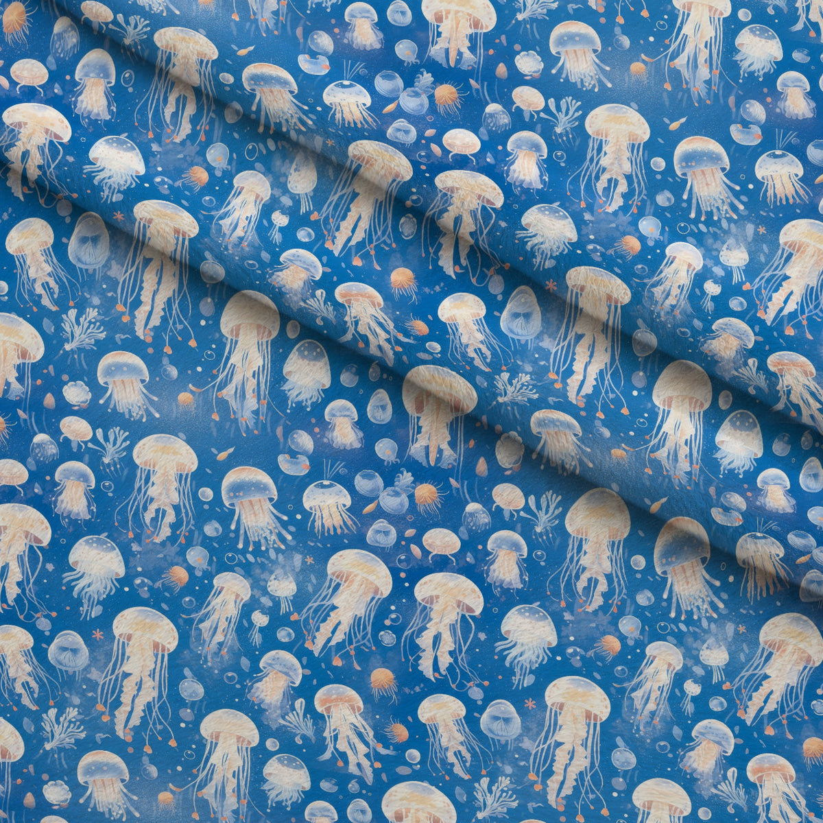 Jelly Fish Pattern 1 Minky Fabric