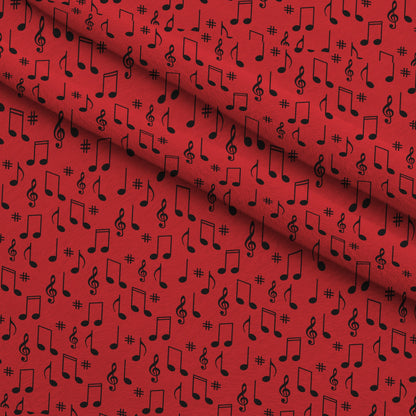 Jukebox Jive Pattern 4 Minky Fabric