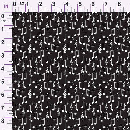 Jukebox Jive Pattern 5 Minky Fabric