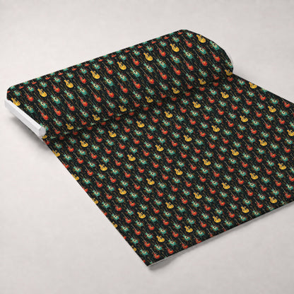 Jukebox Starlight Pattern 3 Minky Fabric