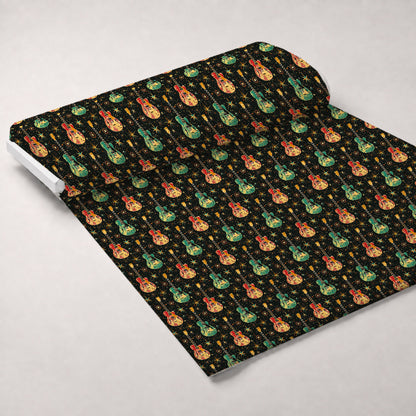 Jukebox Starlight Pattern 8 Minky Fabric