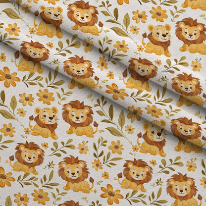Jungle Cubs Pattern 10 Minky Fabric
