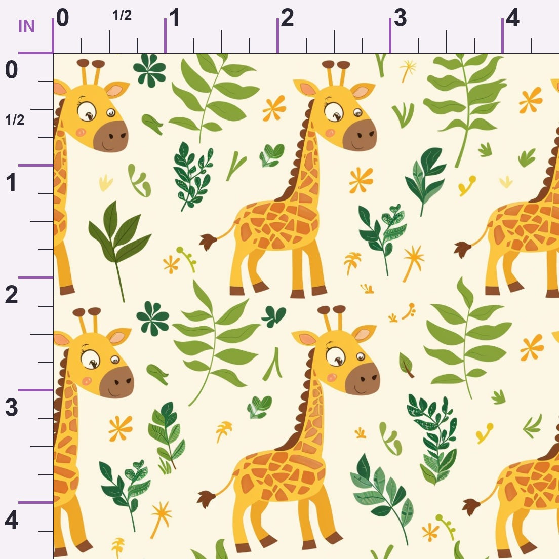 Jungle Cubs Pattern 11 Minky Fabric