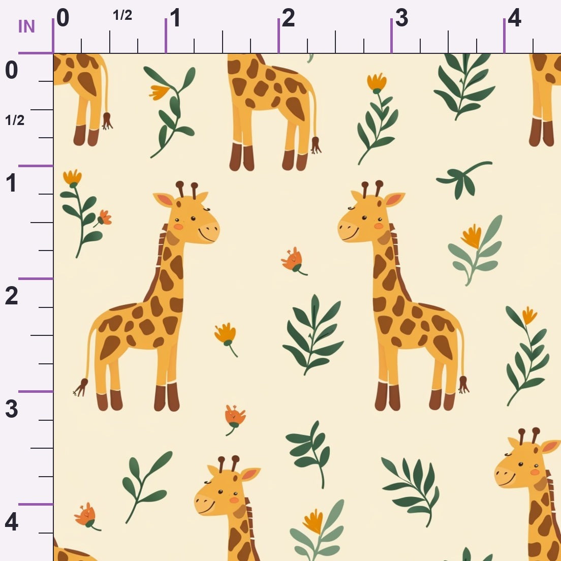 Jungle Cubs Pattern 13 Minky Fabric