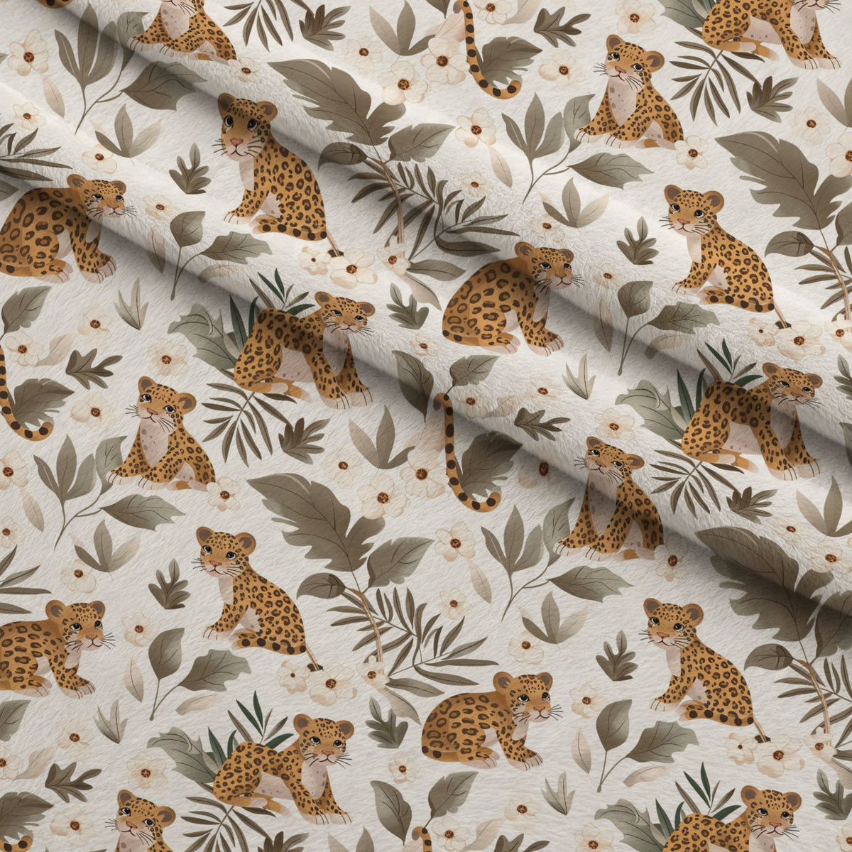 Jungle Cubs Pattern 15 Minky Fabric