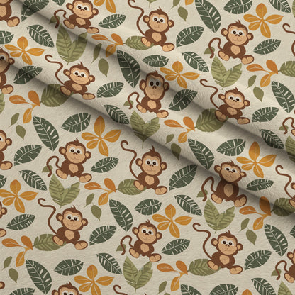 Jungle Cubs Pattern 17 Minky Fabric