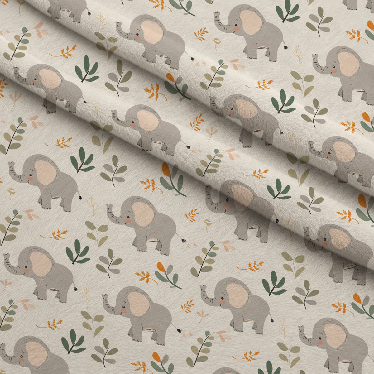 Jungle Cubs Pattern 18 Minky Fabric