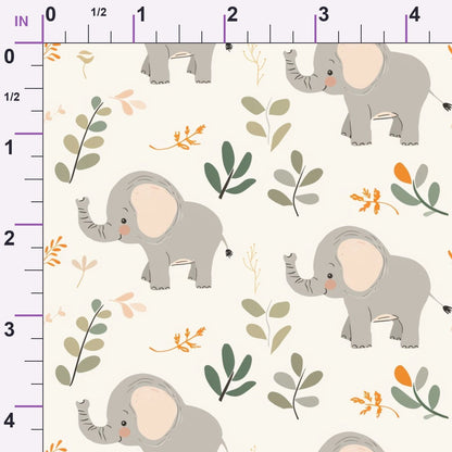 Jungle Cubs Pattern 18 Minky Fabric