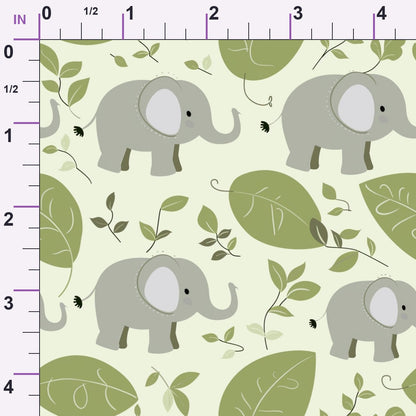 Jungle Cubs Pattern 2 Minky Fabric