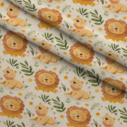 Jungle Cubs Pattern 21 Minky Fabric