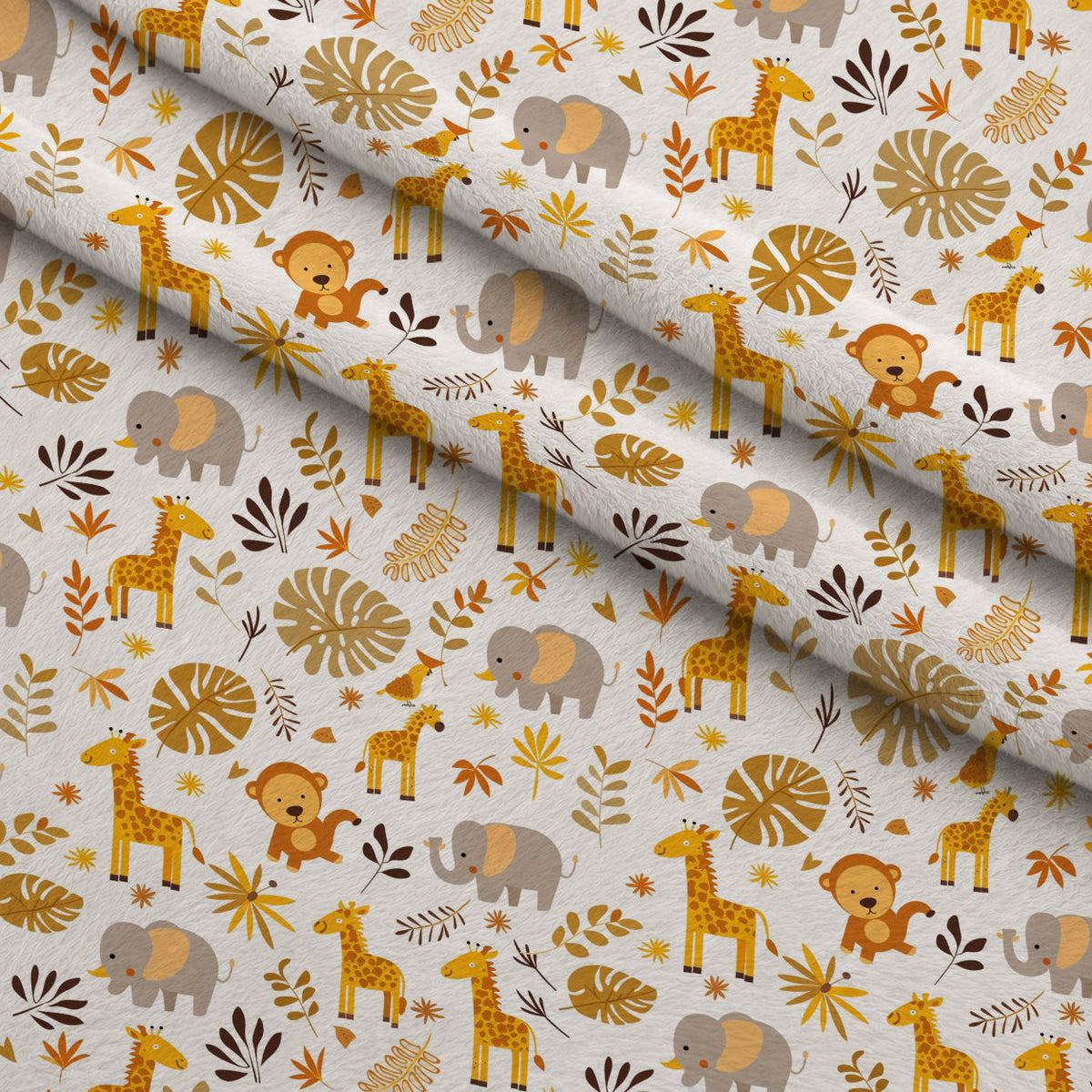 Jungle Cubs Pattern 5 Minky Fabric