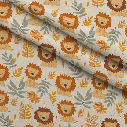 Jungle Cubs Pattern 8 Minky Fabric