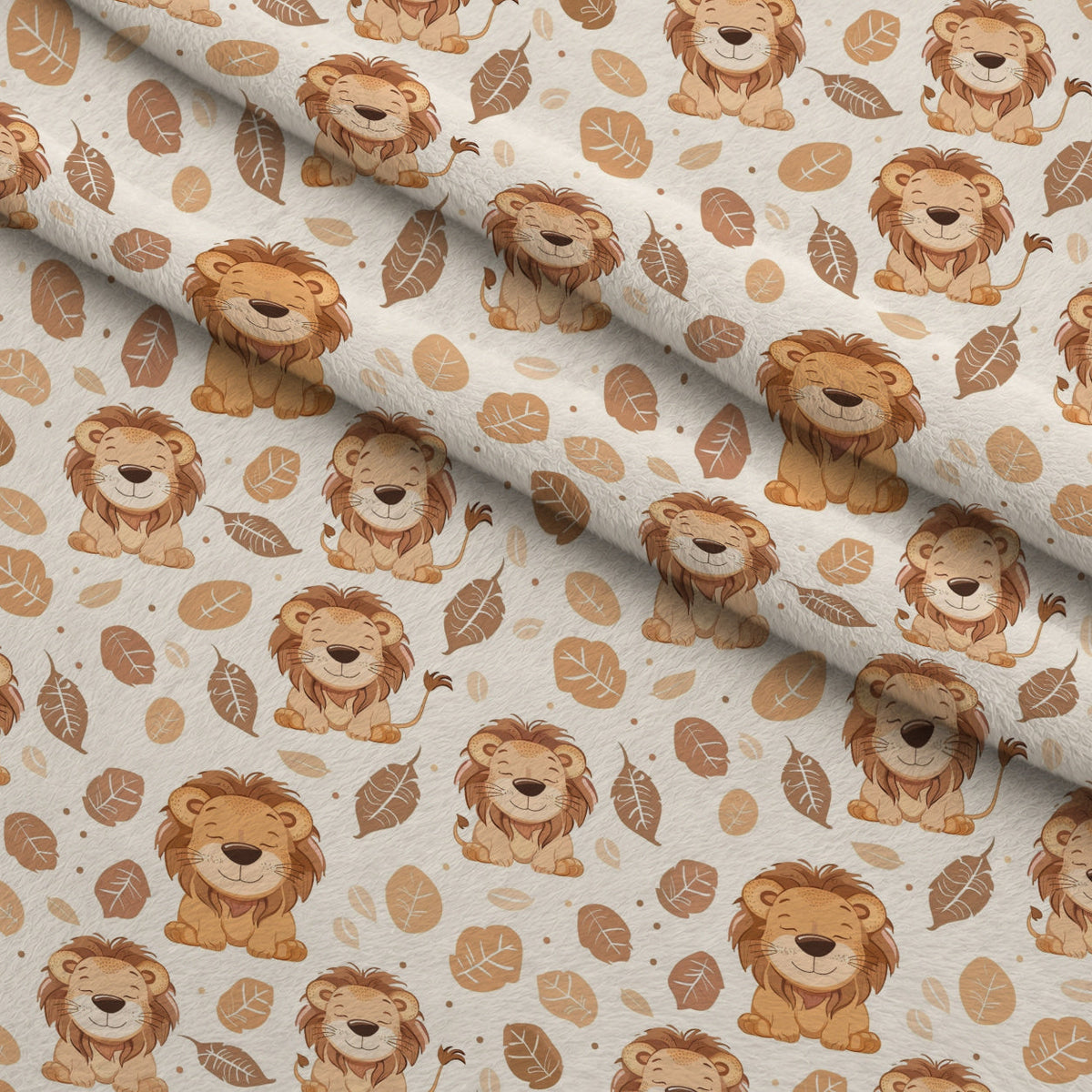 Jungle Cubs Pattern 9 Minky Fabric
