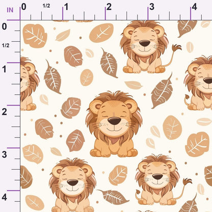 Jungle Cubs Pattern 9 Minky Fabric