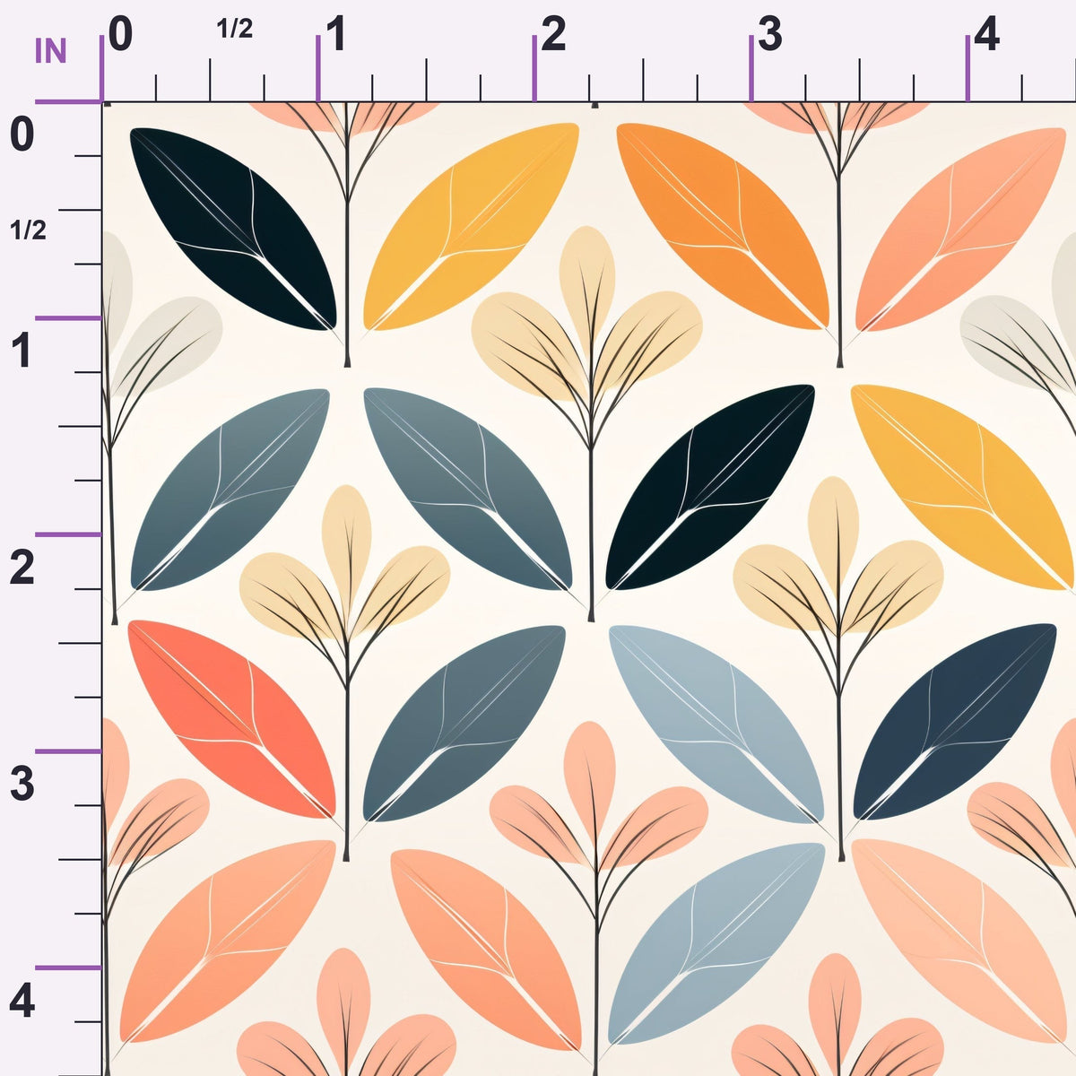 Kaleidoscope Blooms Pattern 2 Minky Fabric