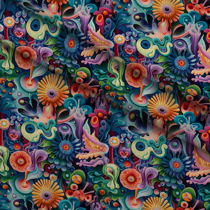 Kaleidoscope Dreams Pattern 10 Minky Fabric