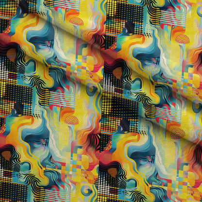 Kaleidoscope Dreams Pattern 12 Minky Fabric