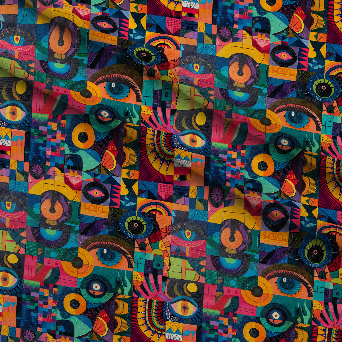 Kaleidoscope Dreams Pattern 13 Minky Fabric