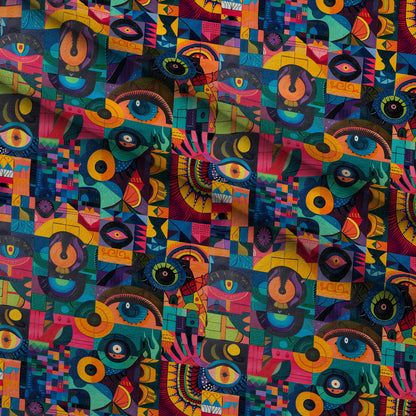 Kaleidoscope Dreams Pattern 13 Minky Fabric