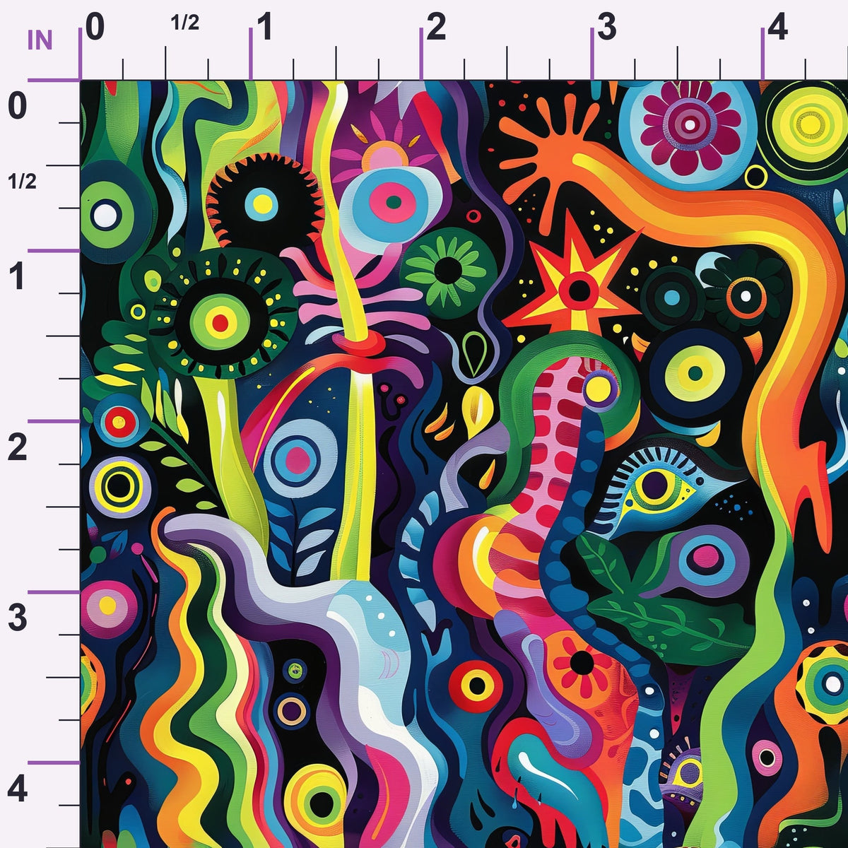 Kaleidoscope Dreams Pattern 14 Minky Fabric