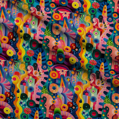 Kaleidoscope Dreams Pattern 15 Minky Fabric