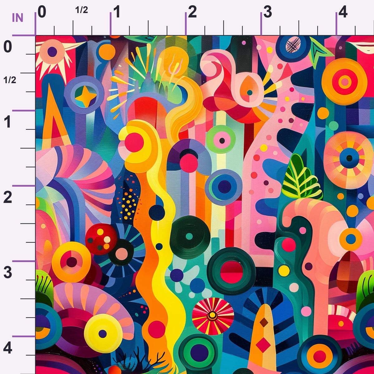 Kaleidoscope Dreams Pattern 15 Minky Fabric