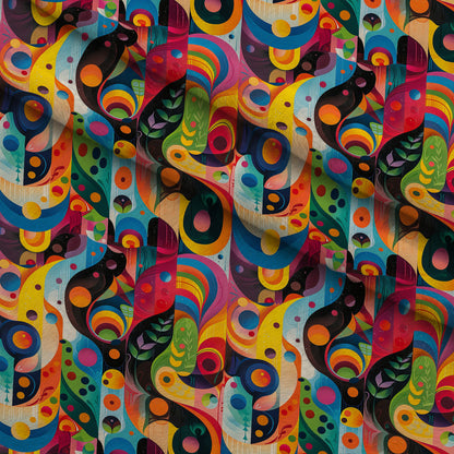 Kaleidoscope Dreams Pattern 2 Minky Fabric
