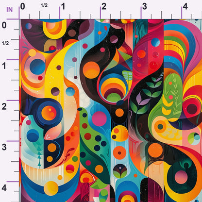 Kaleidoscope Dreams Pattern 2 Minky Fabric
