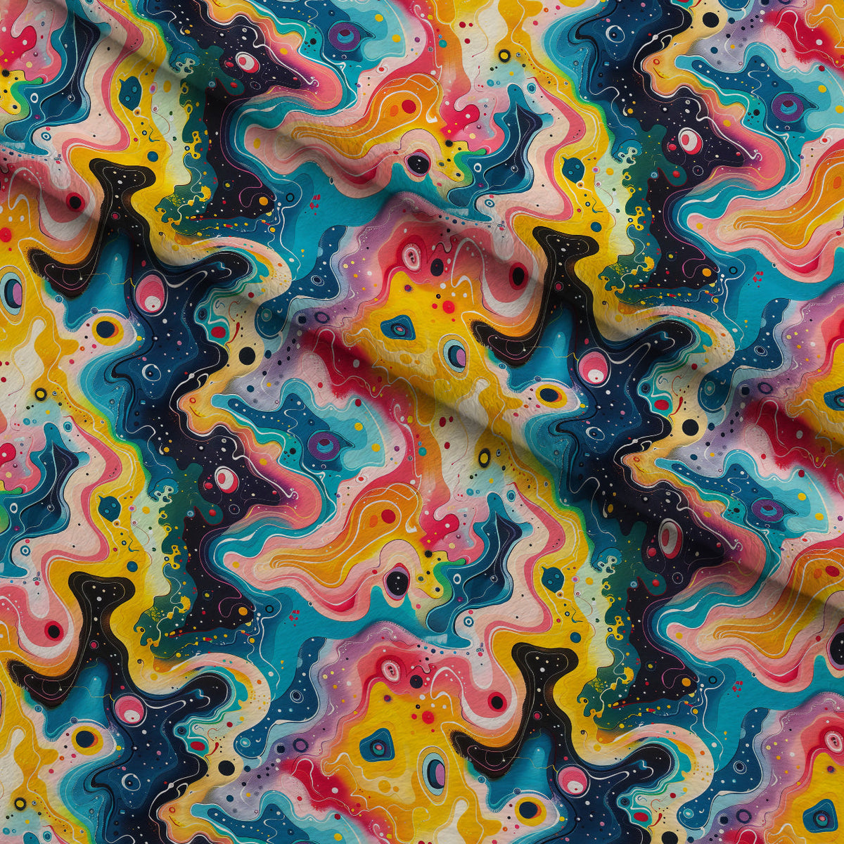 Kaleidoscope Dreams Pattern 4 Minky Fabric